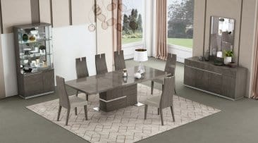 J&M Furniture Copenhagen Chestnut 7PC Dining Set 17778