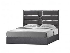 J&M Furniture Da Vinci Charcoal King Bed 18730-K