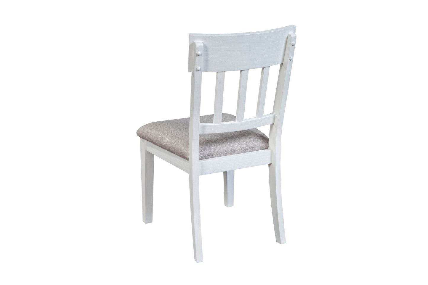 Alpine Furniture Donham Set of 2 Mystic White Side Chairs 3737WHT-02