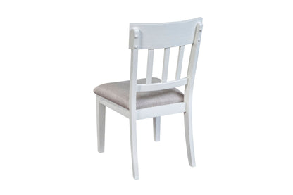 Alpine Furniture Donham Set of 2 Mystic White Side Chairs 3737WHT-02