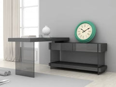 J&M Furniture Cloud Desk in Grey High Gloss 179921-D-G