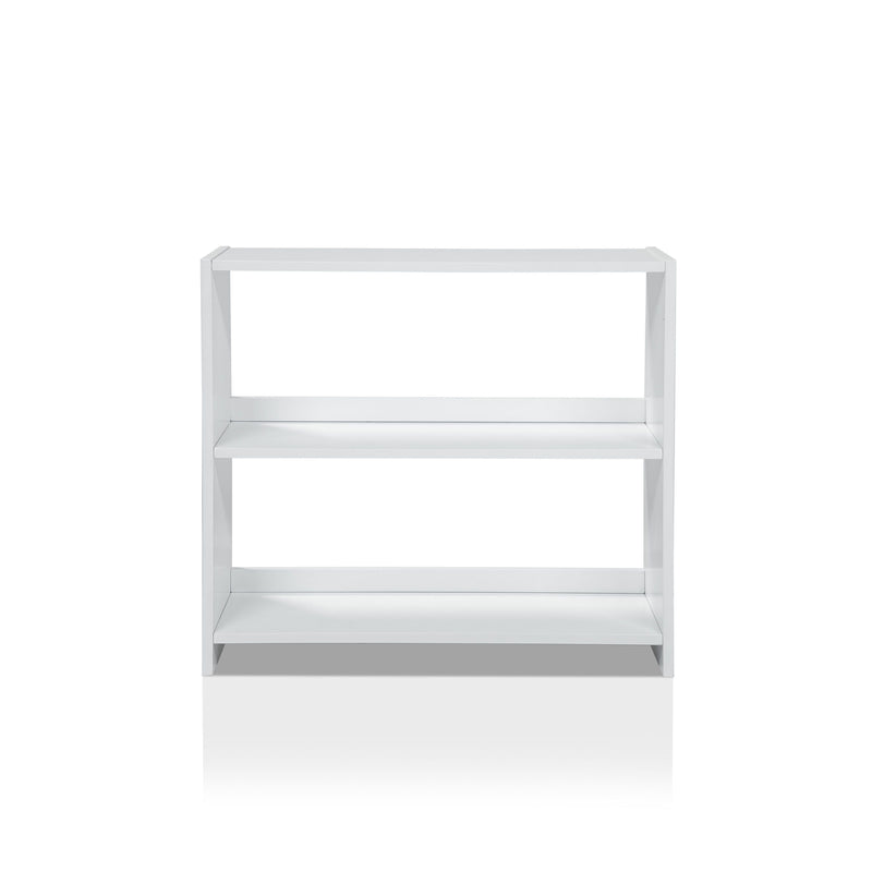 Furniture of America Bradford Small White 2-Shelf Bookshelf  IDF-BK967SF-S