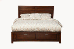 Alpine Furniture Carmel King Storage Bedroom Set  ALPN-JR-07CK 4PC