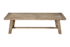 Alpine Furniture Newberry  Weathered Natural Bench 2068-03