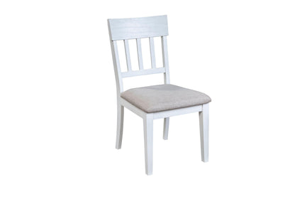 Alpine Furniture Donham Set of 2 Mystic White Side Chairs 3737WHT-02