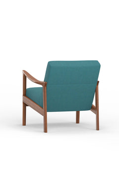 Alpine Furniture Zephyr Turquoise Lounge Chair RT641A-TUR