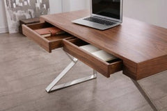 J&M Furniture Noho Walnut Desk 17112-WA