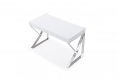 J&M Furniture Noho Desk in White 17112-WH