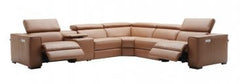 J&M Furniture Picasso Caramel Motion Sectional 18865-C