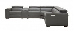 J&M Furniture Picasso Dark Grey Motion Sectional 18865-DG