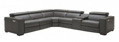 J&M Furniture Picasso Dark Grey Motion Sectional 18865-DG