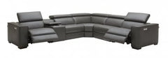 J&M Furniture Picasso Dark Grey Motion Sectional 18865-DG