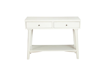 Alpine Furniture Flynn 2 Drawer Console Table 966-W-63