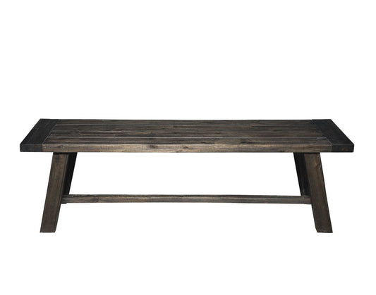 Alpine Furniture Newberry Salvaged Grey Bench 1468-24