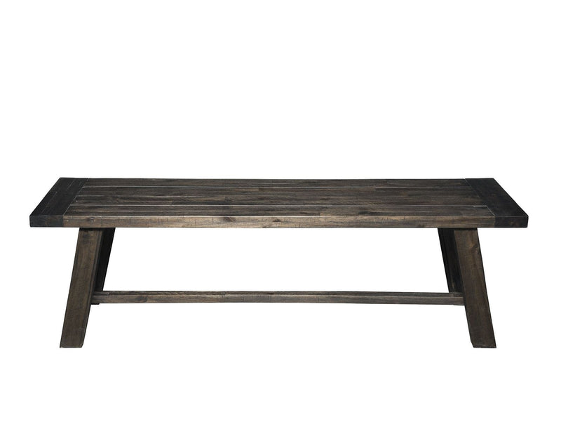 Alpine Furniture Newberry Salvaged Grey Bench 1468-24