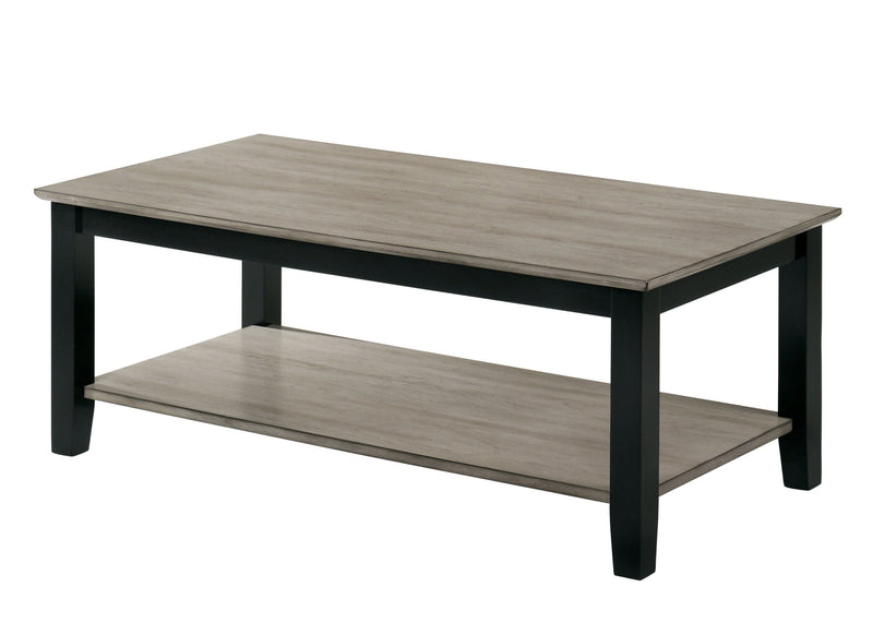 Furniture of America Parkview 1-Shelf Coffee Table IDF-4383C