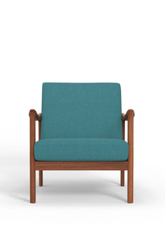 Alpine Furniture Zephyr Turquoise Lounge Chair RT641A-TUR