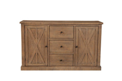 Alpine Furniture Solid Pine Arlo Sideboard 4202-06