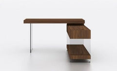 J&M Furniture Elm Walnut Computer Desk 178852-D