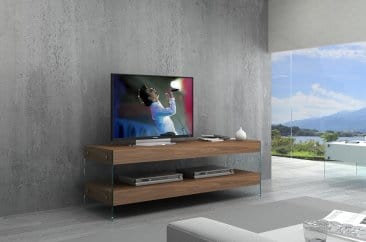 J&M Furniture Elm Mini TV in Walnut 178543-MTV