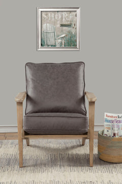 Alpine Furniture Grey Artica Lounge Chair 9116