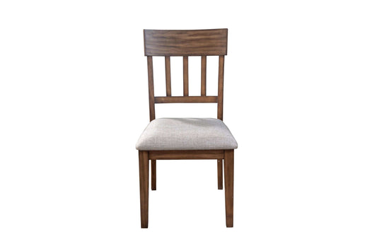 Alpine Furniture Brown Donham Set of 2 Mystic Side Chairs 3737BRN-02