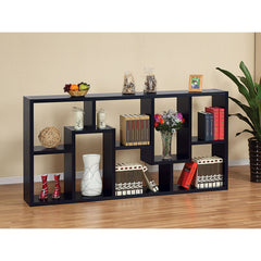 ID USA 8-Shelf Black Display Cabinet 27090