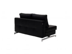 J&M Furniture Black Leatherette K43-1 Premium Sofa Bed 176013-BK