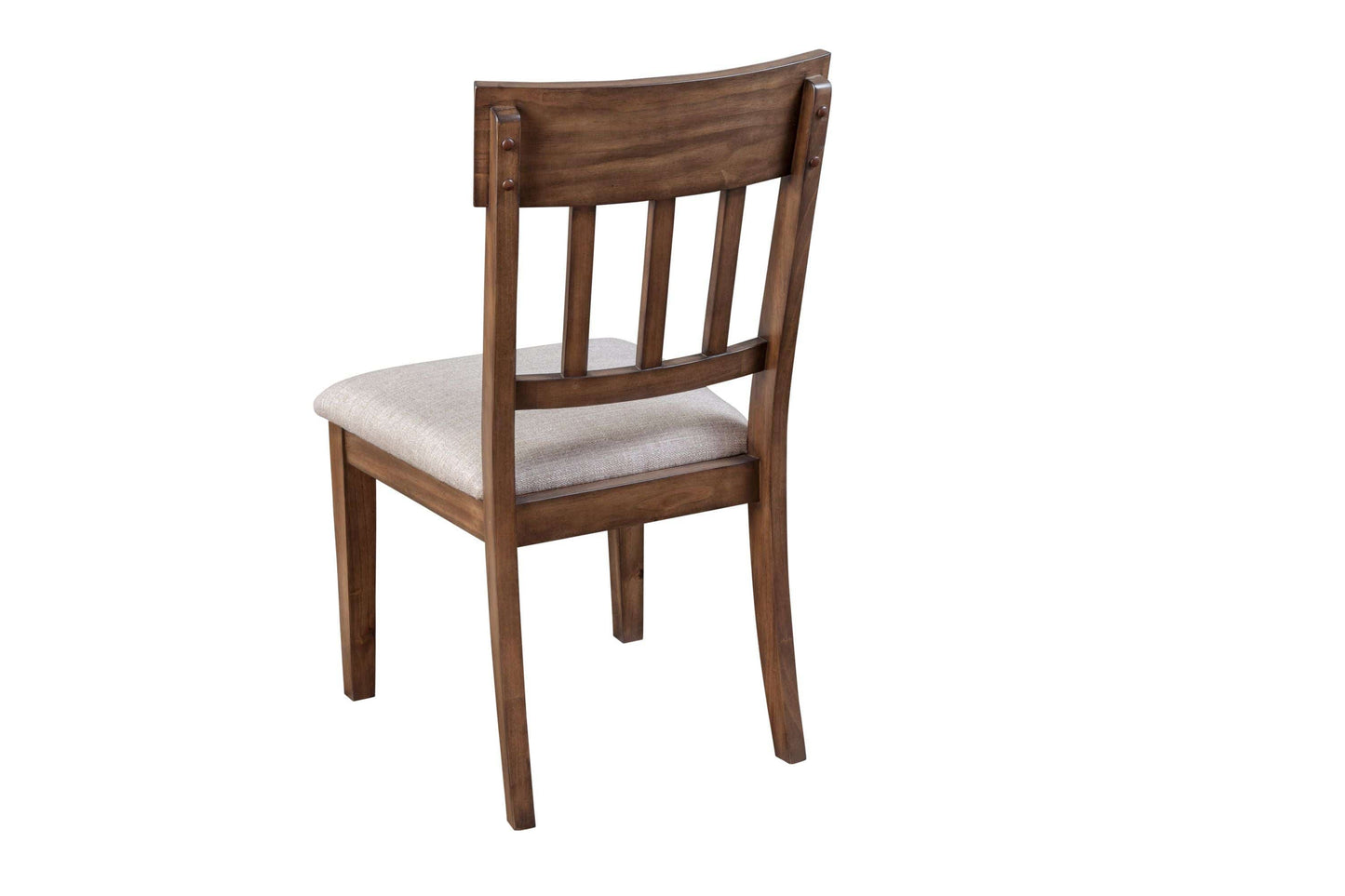 Alpine Furniture Brown Donham Set of 2 Mystic Side Chairs 3737BRN-02