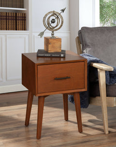 Alpine Furniture Flynn Acorn End Table 966-62