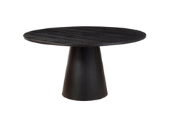 Alpine Furniture Dark Brown Cove Round Dining Table 3859-01