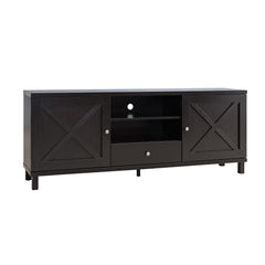 ID USA Red Cocoa 2-Shelf TV Stand 212960