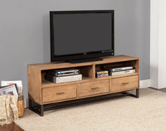 Alpine Furniture Sierra Dry Sand 3 Drawer TV Console SIE-05