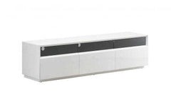 J&M Furniture TV Stand 023 in White High Gloss 176395